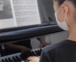 発表会に向けてがんばっています