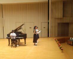 第１９回リトミック・ピアノ・声楽発表会　みんながんばりました♪